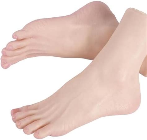 fake feet sandals shoes|Amazon.com: Silicone Female Feet.